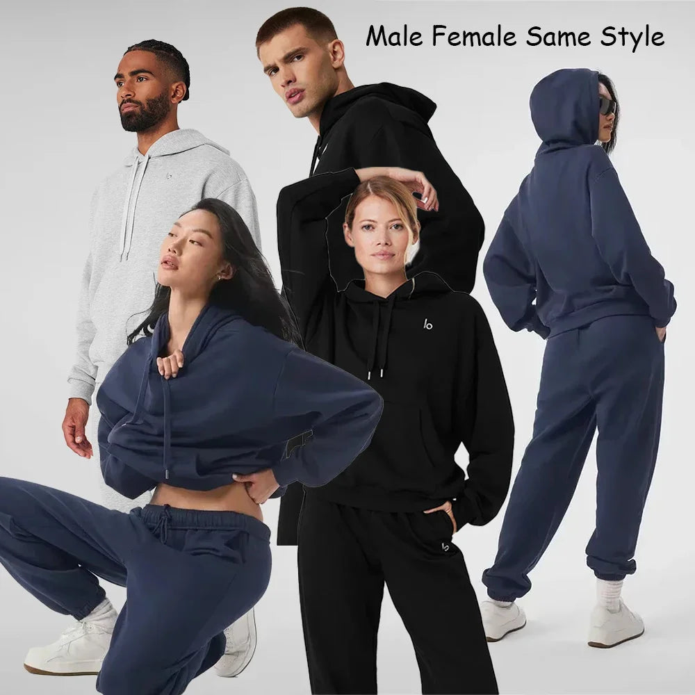 LO Cotton Loose Yoga Hoodie