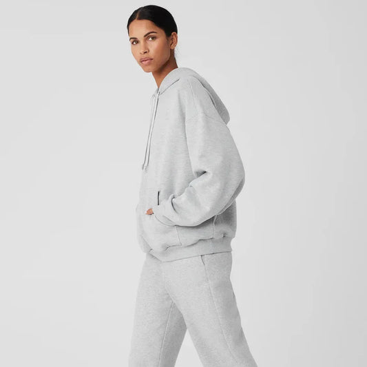 LO Cotton Loose Yoga Hoodie
