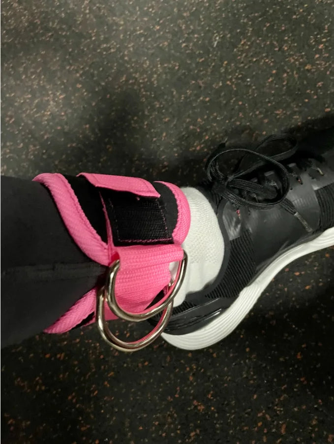 Cable Ankle Straps – Double D-Ring Ankle Cuffs for Glutes, Legs & Strength Training | Elodie Active Wear