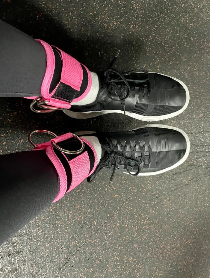 Cable Ankle Straps – Double D-Ring Ankle Cuffs for Glutes, Legs & Strength Training | Elodie Active Wear