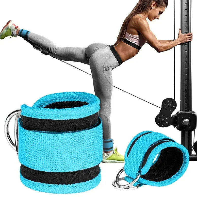 Cable Ankle Straps – Double D-Ring Ankle Cuffs for Glutes, Legs & Strength Training | Elodie Active Wear