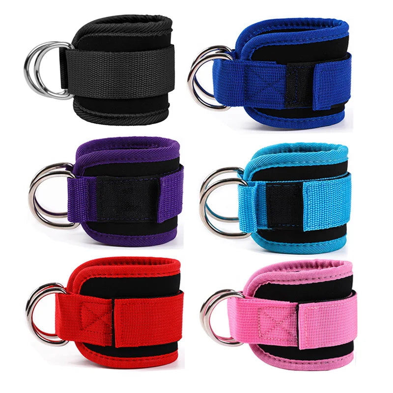 Cable Ankle Straps – Double D-Ring Ankle Cuffs for Glutes, Legs & Strength Training | Elodie Active Wear