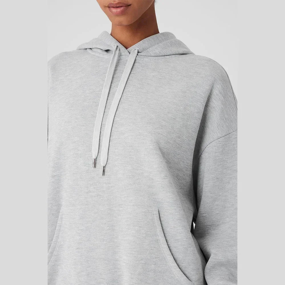 LO Cotton Loose Yoga Hoodie