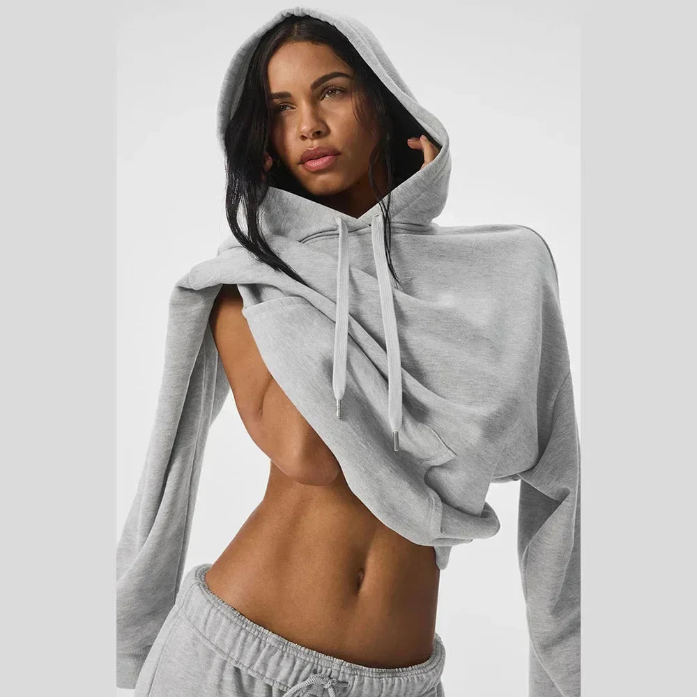 LO Cotton Loose Yoga Hoodie