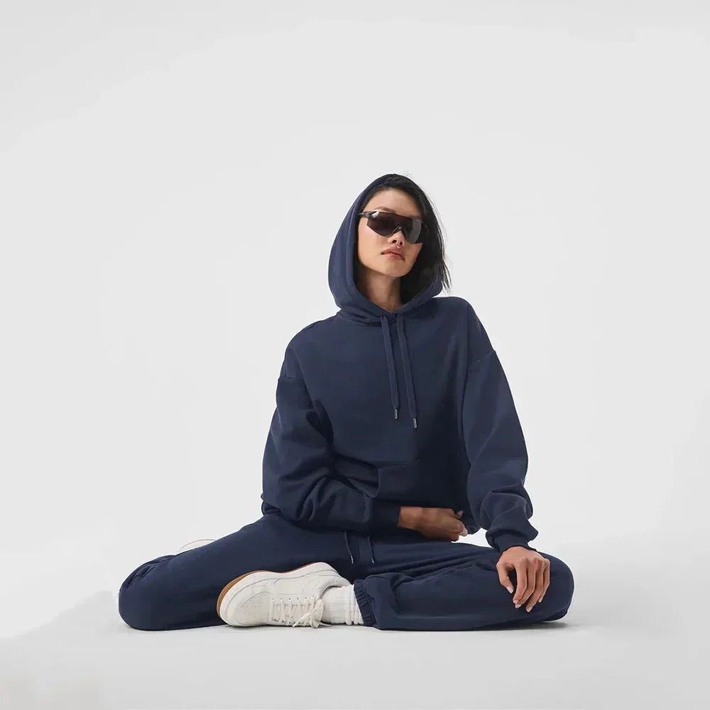 LO Cotton Loose Yoga Hoodie