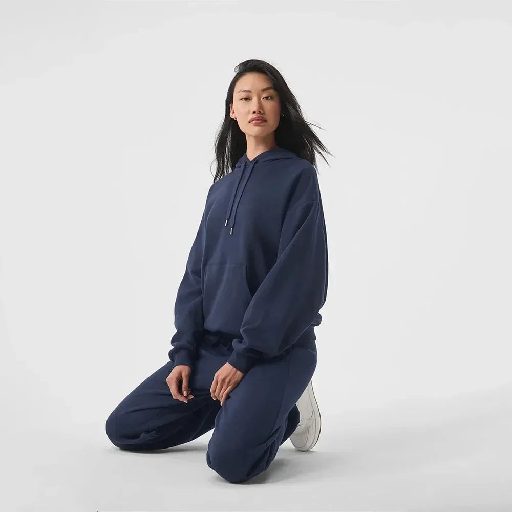 LO Cotton Loose Yoga Hoodie
