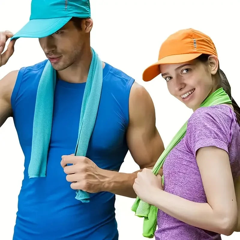 Elodie Active Wear – EVA Boxed Cooling Fitness Towel | Instant Dry, Absorbent, Cold Sports Towel for Gym & Outdoor Training