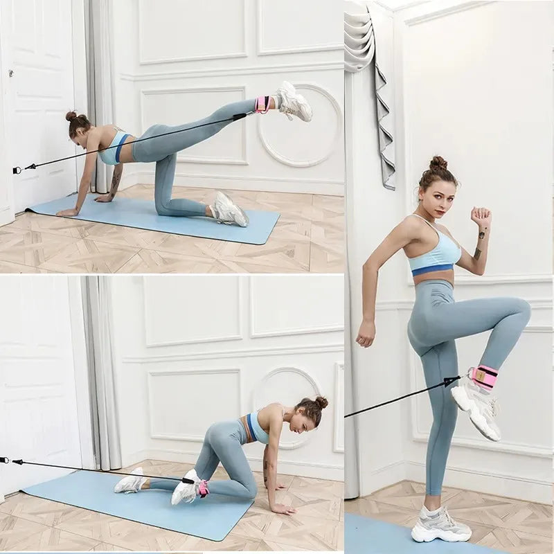 Cable Ankle Straps – Double D-Ring Ankle Cuffs for Glutes, Legs & Strength Training | Elodie Active Wear