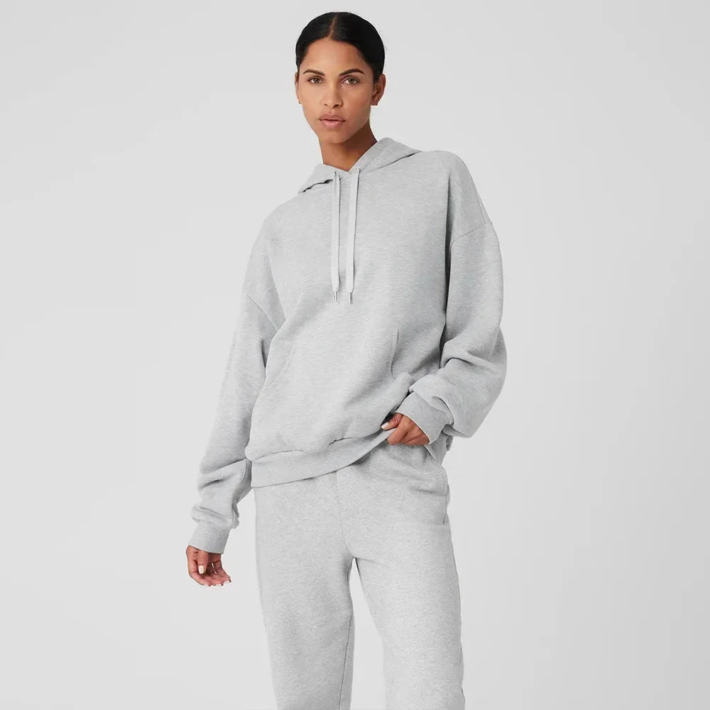 LO Cotton Loose Yoga Hoodie